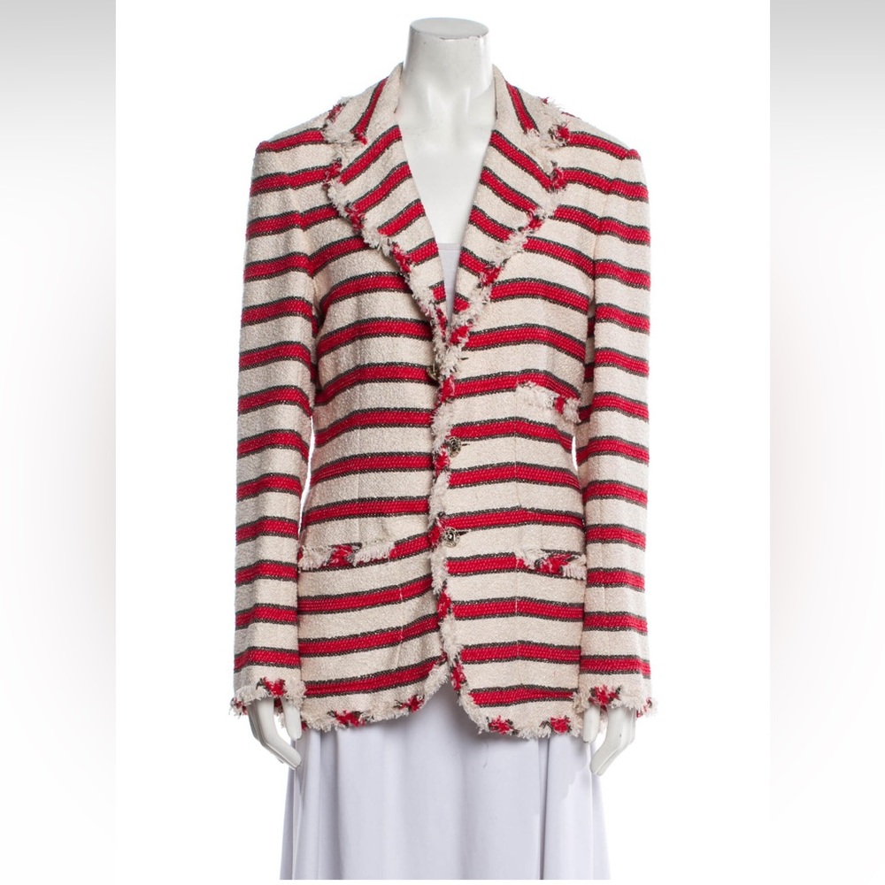 Chanel Blazer, Vintage, From the Spring 2008 Collection by Karl Lagerfeld, Red